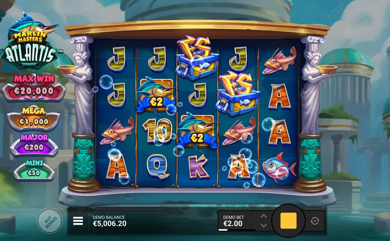 Marlin Masters Atlantis (Hacksaw Gaming) Image 2